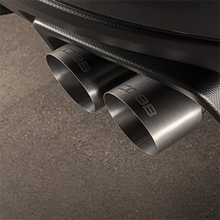 Subaru Brushed Titanium Tip Kit WRX 2011-2025, STI 2011-2021