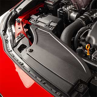 Subaru Redline Matte Carbon Fiber Power Scoop WRX 2022-2025