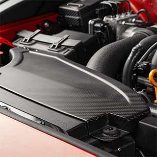 Subaru Redline Matte Carbon Fiber Power Scoop WRX 2022-2025