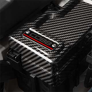 Subaru Redline Gloss Carbon Fiber Fuse Cover (Passenger Side) WRX 2022-2025