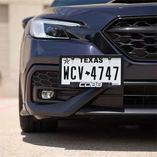 License Plate Relocation Mount