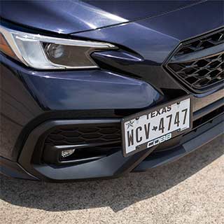 License Plate Relocation Mount