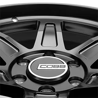 COBB Adventure Series TR-01 17x8.5 ET-1, 6x135, Satin Black